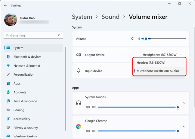 3 ways to set the default microphone in Windows 11