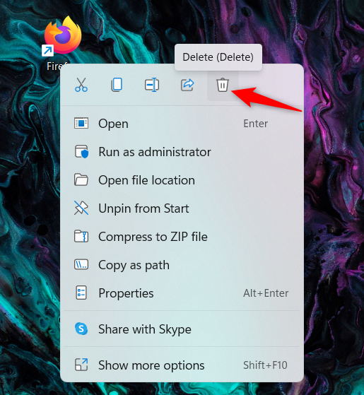 How to add or remove desktop icons (shortcuts) in Windows