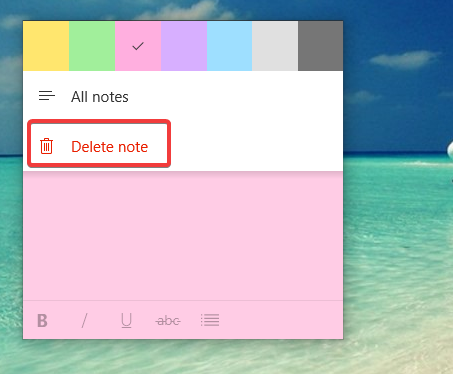 How to use Sticky Notes in Windows 10