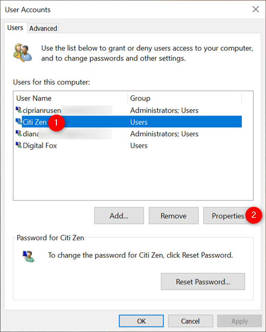 6 ways to change an account to Administrator and back in Windows 10