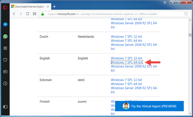 How to download and install Internet Explorer 11 for Windows