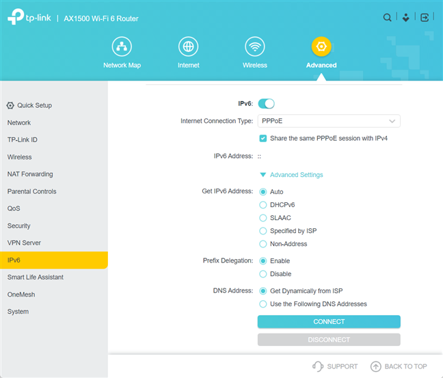 How to enable IPv6 on your TP-Link Wi-Fi 6 router