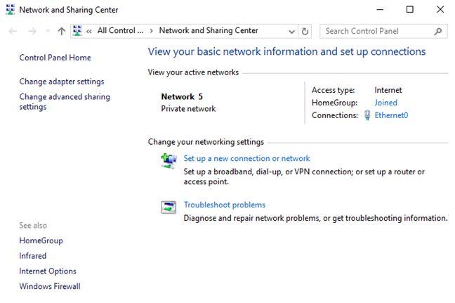 How to customize advanced network sharing settings in Windows