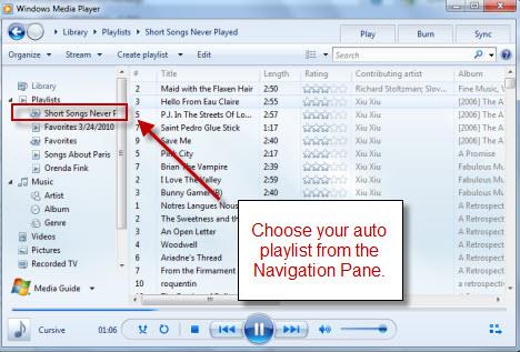 How to Create Playlists in Windows Media Player 12