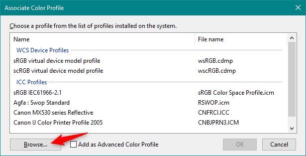 What is an ICM file? How to use it to install a color profile, in Windows 10?