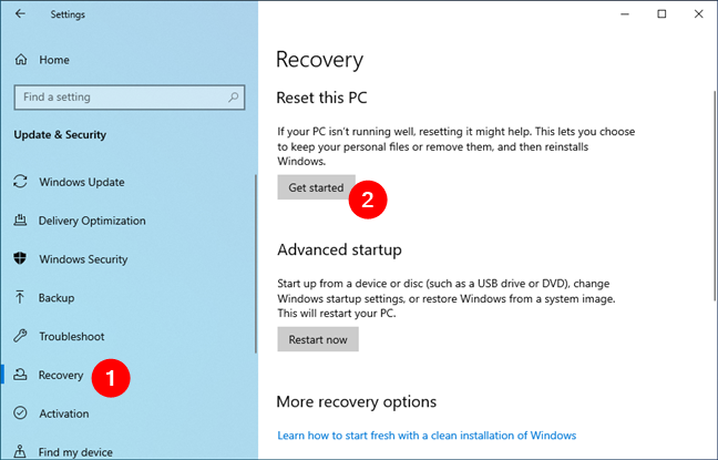 How to factory reset Windows 10 and wipe all data