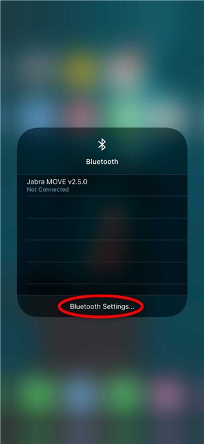 3 ways to turn on or off the iPhones Bluetooth