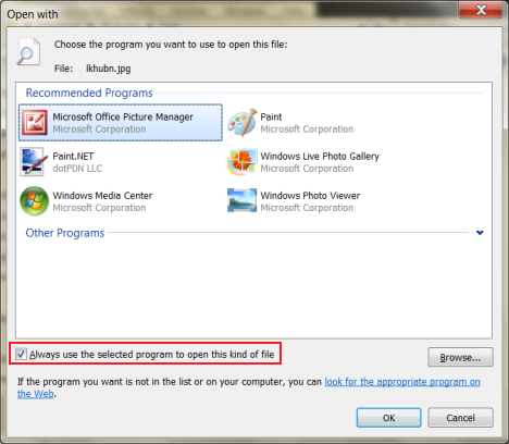 How To Change File Associations In Windows 7 And Windows 8.1