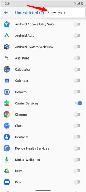 The Android Data Saver and how to enable it