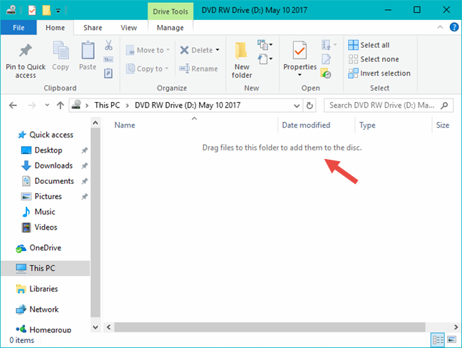 How to burn discs in Windows, using File Explorer or Windows Explorer