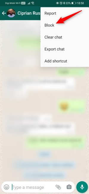 How to block or unblock someone on WhatsApp