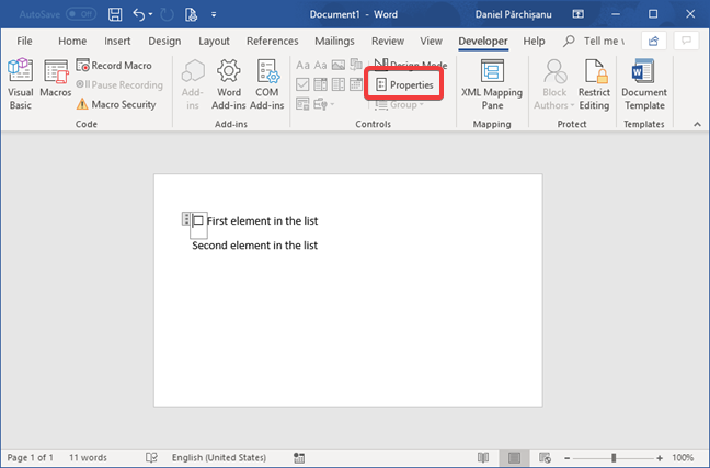 Create checklists with check boxes, and how to edit them, in Microsoft Word