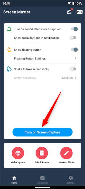 How to change screenshot format on Android - PNG to JPG and back