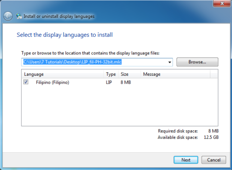 Install & Change to a New Display Language in Windows 7 Home & Pro