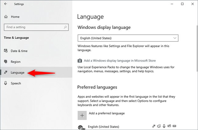 2 ways to change the language used by Cortana in Windows 10