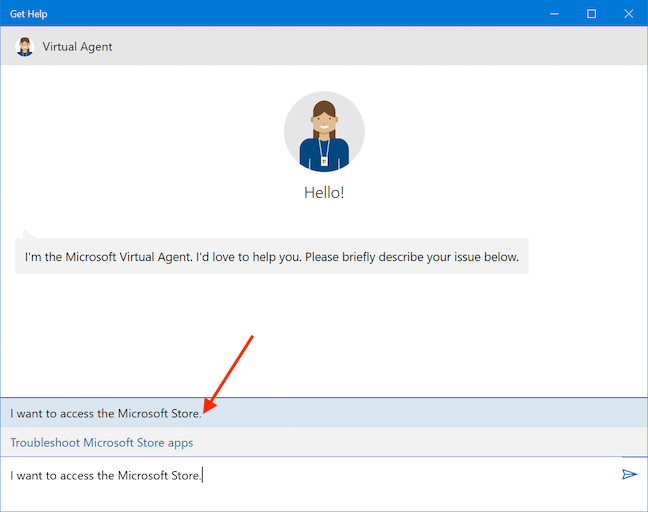 How to use the Get Help app in Windows 10 to contact Microsofts support service