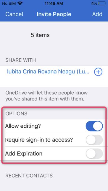 4 ways to share files and folders from OneDrive