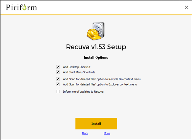 How to recover deleted files with Recuva (from SSD, HDD, USB stick, etc.)