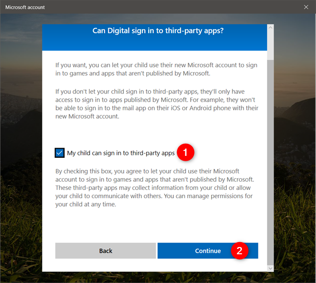 How to add a child account to your Windows 10 PC