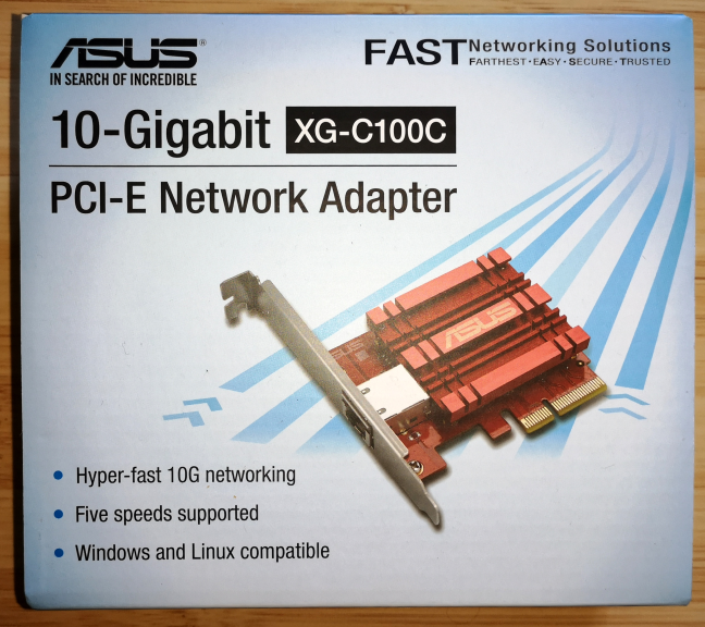 ASUS XG-C100C review: Great yhen you need more than 1 Gbps!