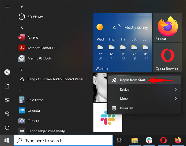 10 ways to organize and change the Windows 10 Start Menu