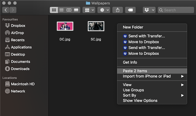 5 ways to Cut, Copy, and Paste files and folders on a Mac