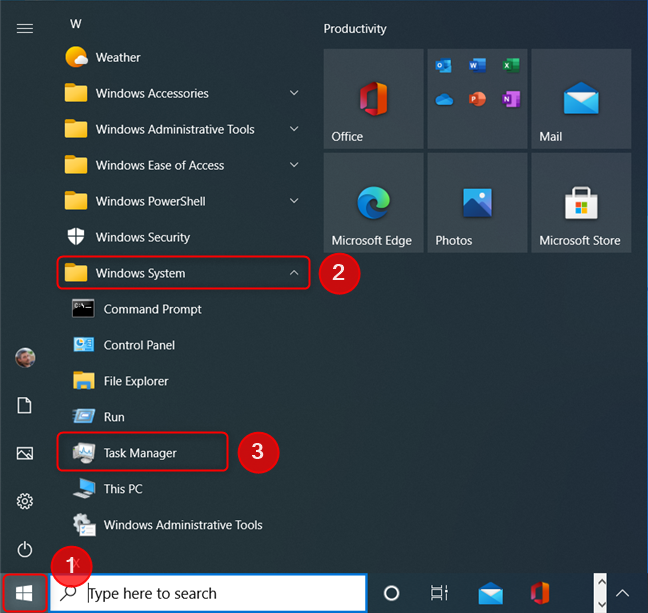 How to open the Task Manager in Windows 11 and Windows 10