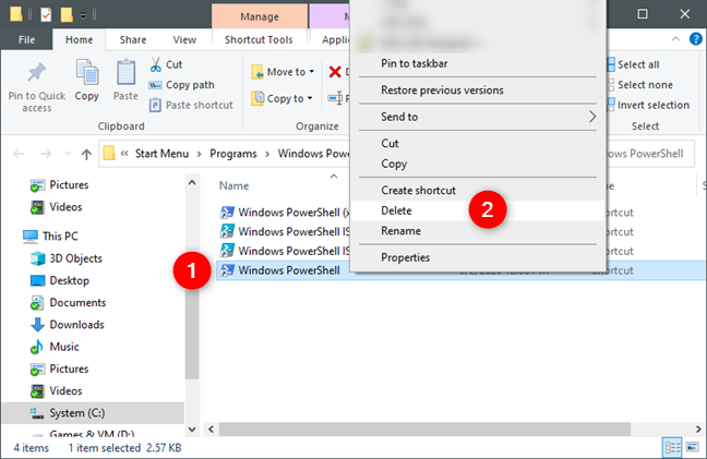 Reset PowerShell and CMD to their default settings