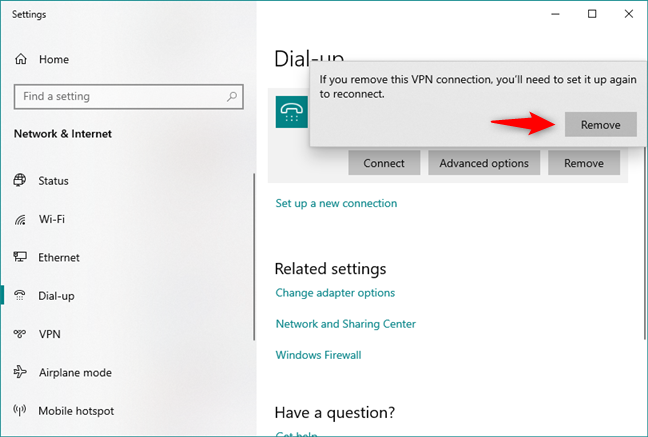 How to set up and use PPPoE internet connections in Windows 10