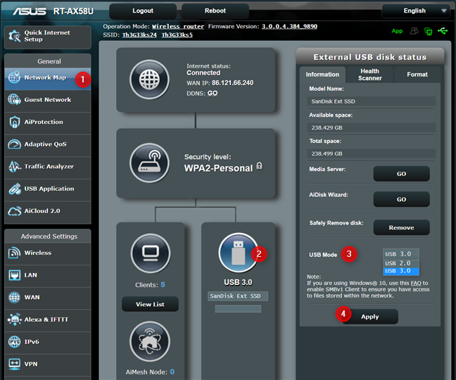 How to turn your ASUS router into a NAS