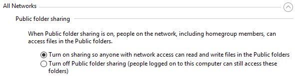 How to customize advanced network sharing settings in Windows