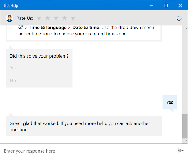 How to use the Get Help app in Windows 10 to contact Microsofts support service