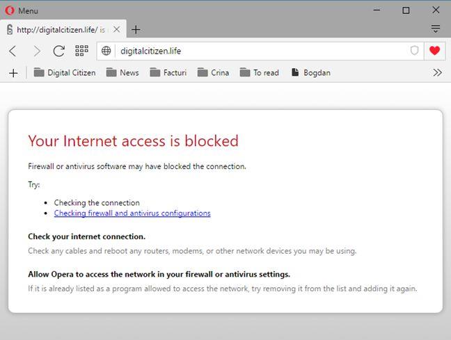 How to block the internet access of any Windows app, with OneClickFirewall