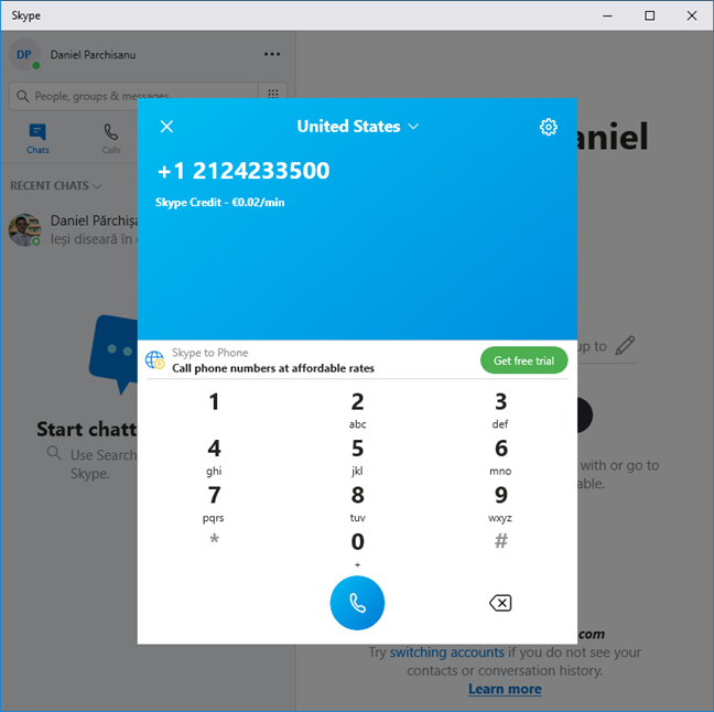 8 ways to start the Skype app in Windows 10