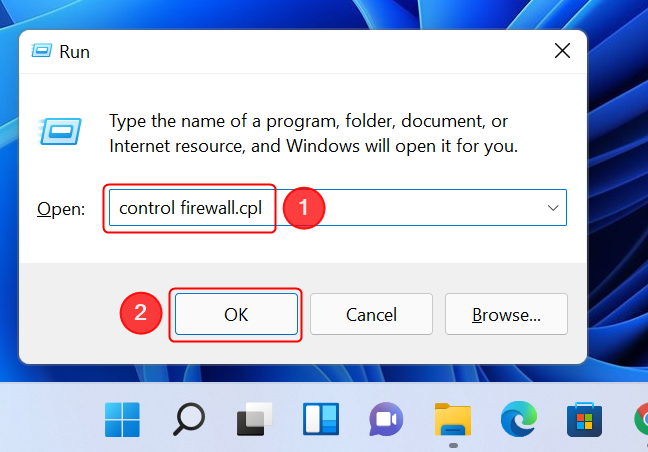 5 ways to open the Windows Defender Firewall