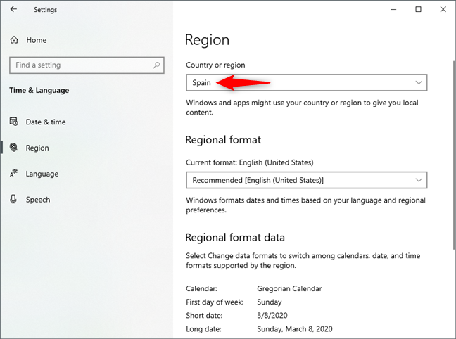 2 ways to change the language used by Cortana in Windows 10