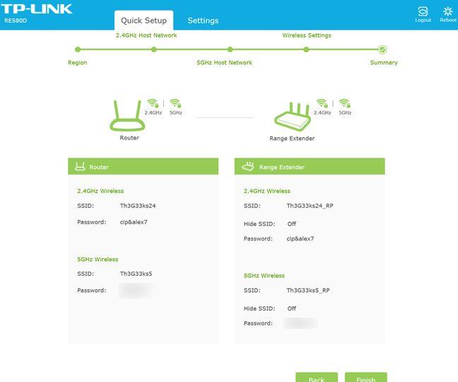 Reviewing the TP-LINK RE580D range extender - Impressive WiFi at 5 GHz!