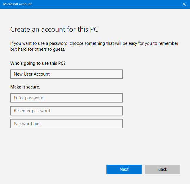 Simple questions: What is a user account or a username in Windows?