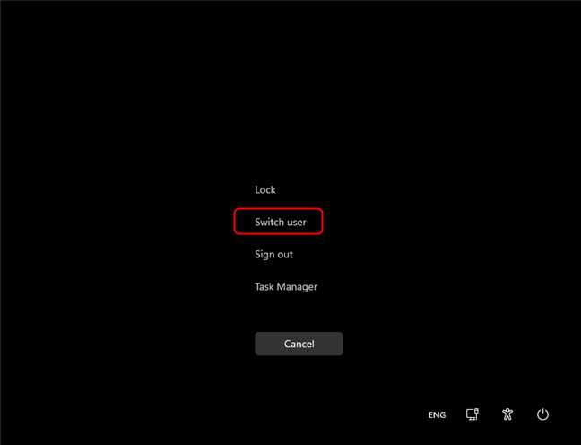 7 ways to switch the user in Windows 11