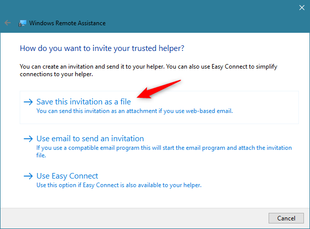 Provide remote support to Windows 10 users with Windows Remote Assistance