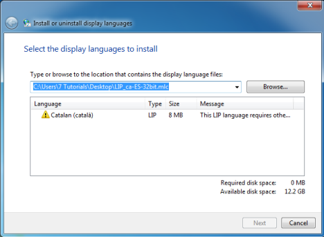 Install & Change to a New Display Language in Windows 7 Home & Pro