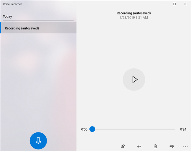 How to use the Voice Recorder in Windows 10 to record audio