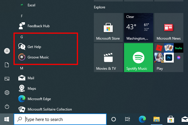 How to hide apps from the Windows 10 Start Menu