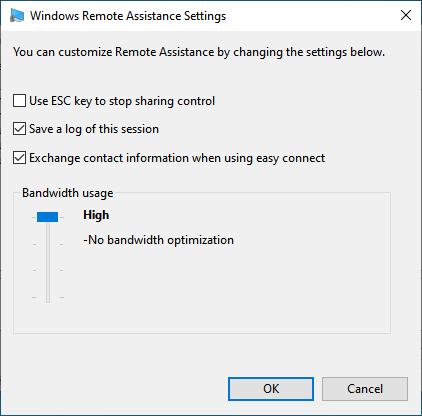 Provide remote support to Windows 10 users with Windows Remote Assistance