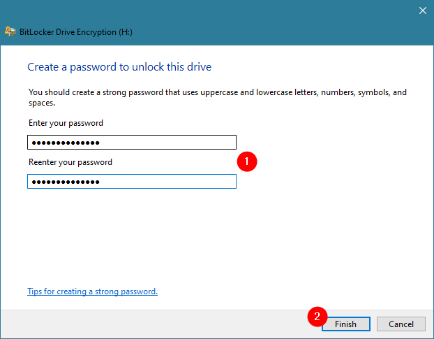 Get access to a BitLocker-encrypted USB drive when you forget its password