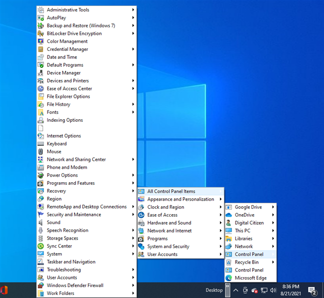 17 ways to open Control Panel in Windows 11 and Windows 10