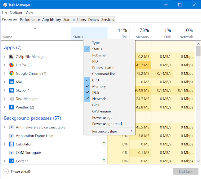 11 ways to manage running processes with the Task Manager in Windows 10