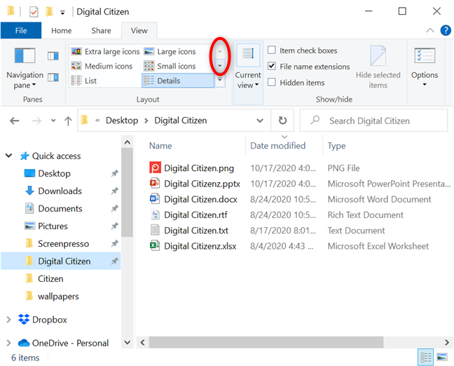 How to use the File Explorer views in Windows 10 like a pro