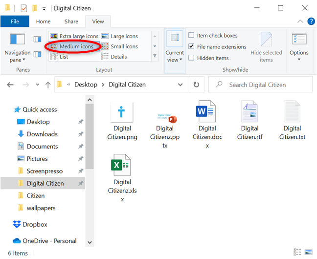 How to use the File Explorer views in Windows 10 like a pro