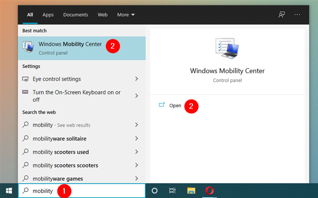 How to open Windows Mobility Center (11 ways)